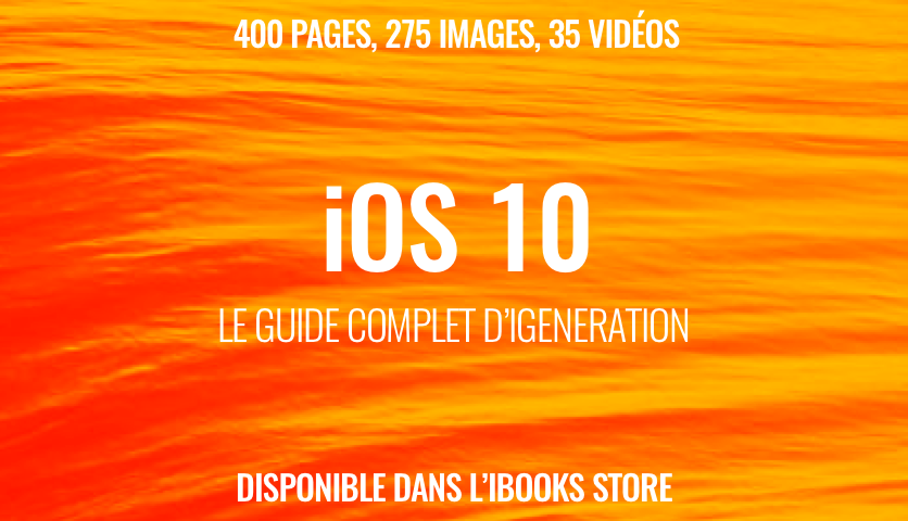 Les nouveautés d'iOS 10